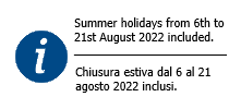 Summer 2022 Closure